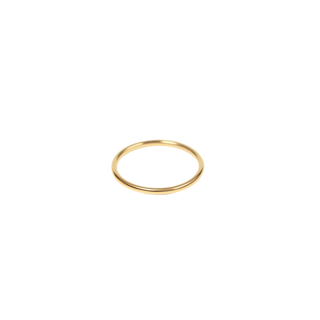 9CT Plain Band Ring