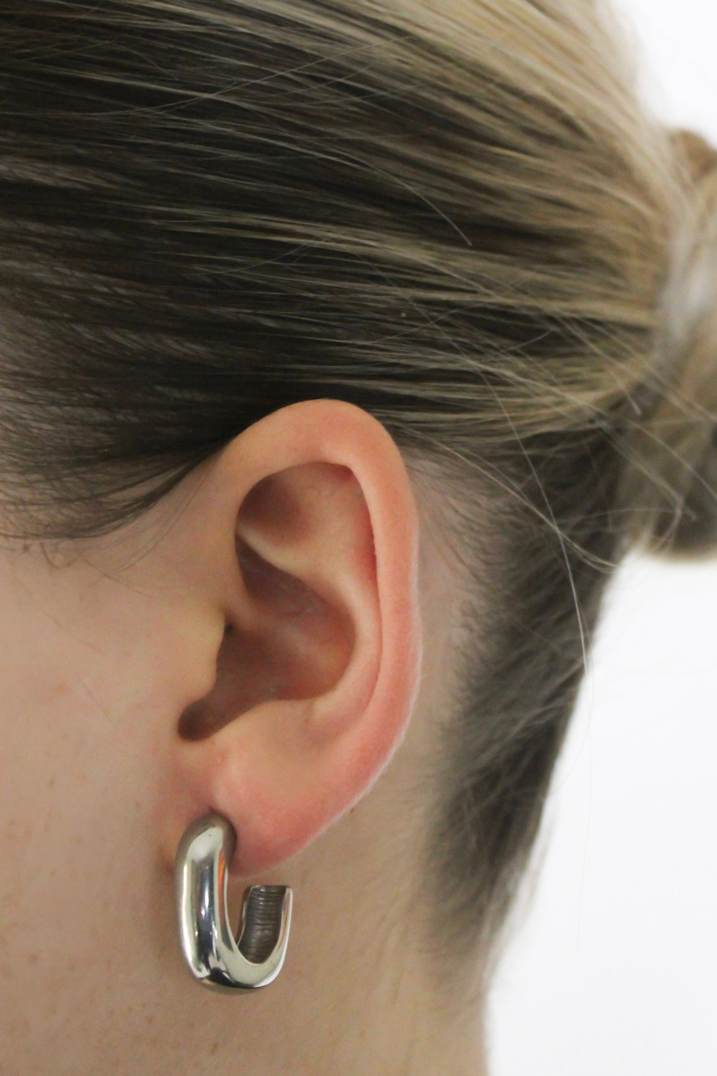 Aurora Hoops Silver