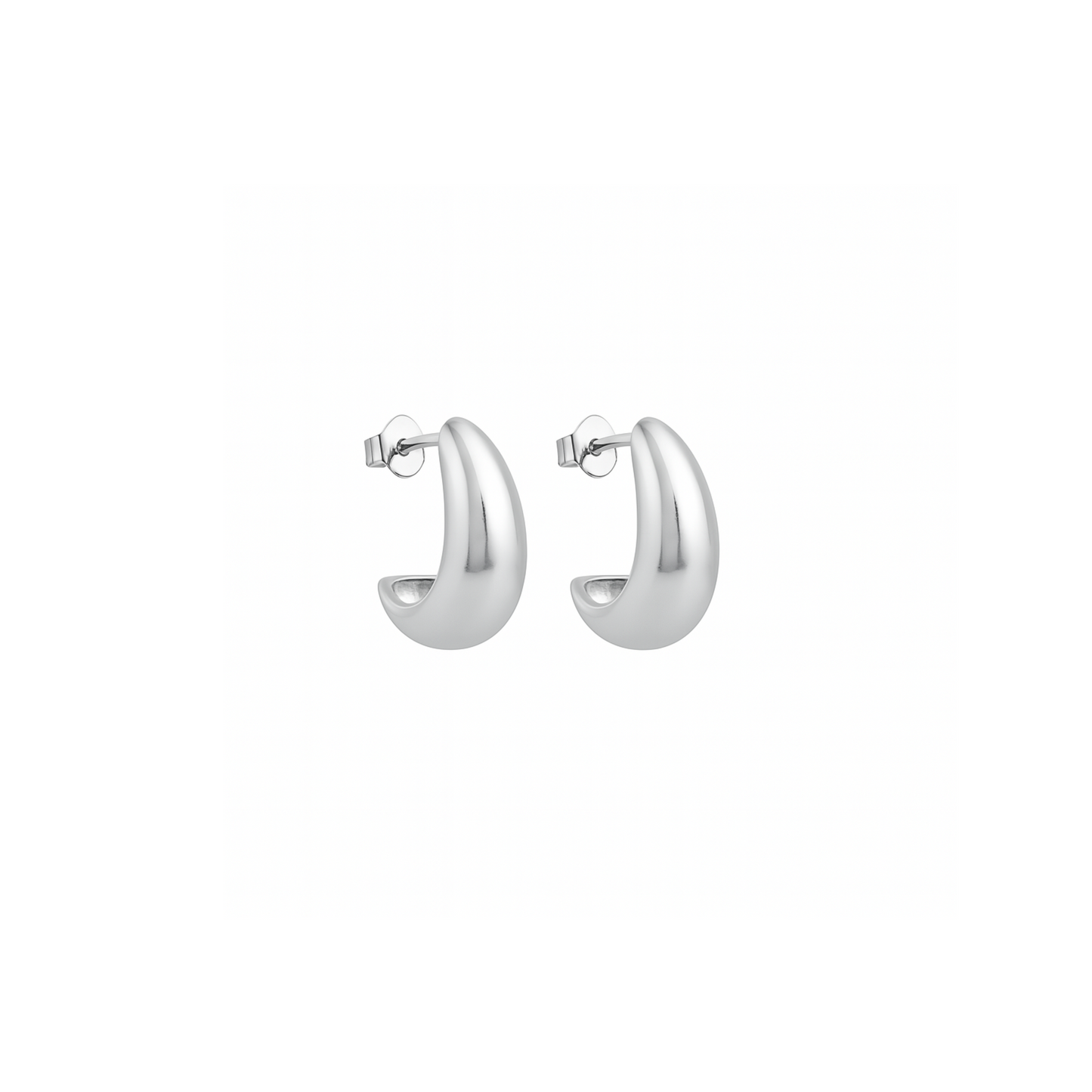 Luna Earrings Silver