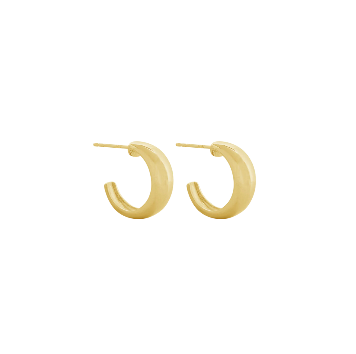 Olivia Hoops - Gold Class Jewellery