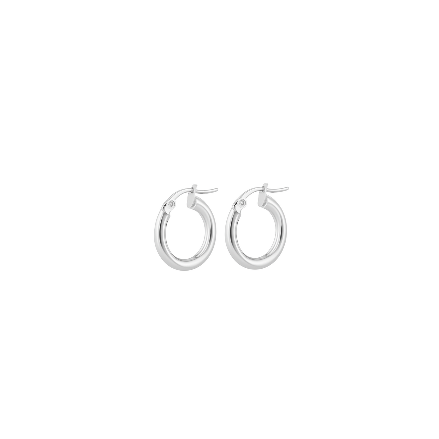 Sterling Silver 10mm Hoops