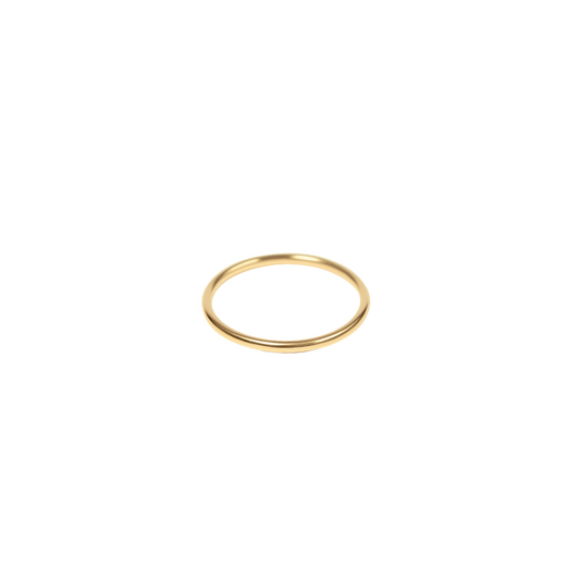 9CT Plain Band Ring
