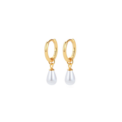 Isla Pearl Hoops
