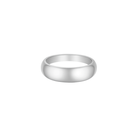 Kyla Dome Ring Silver